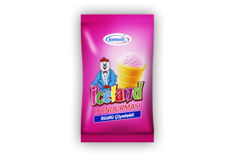 ICELAND | STRAWBERRY FLAVOUR MILK | WAFER CUP